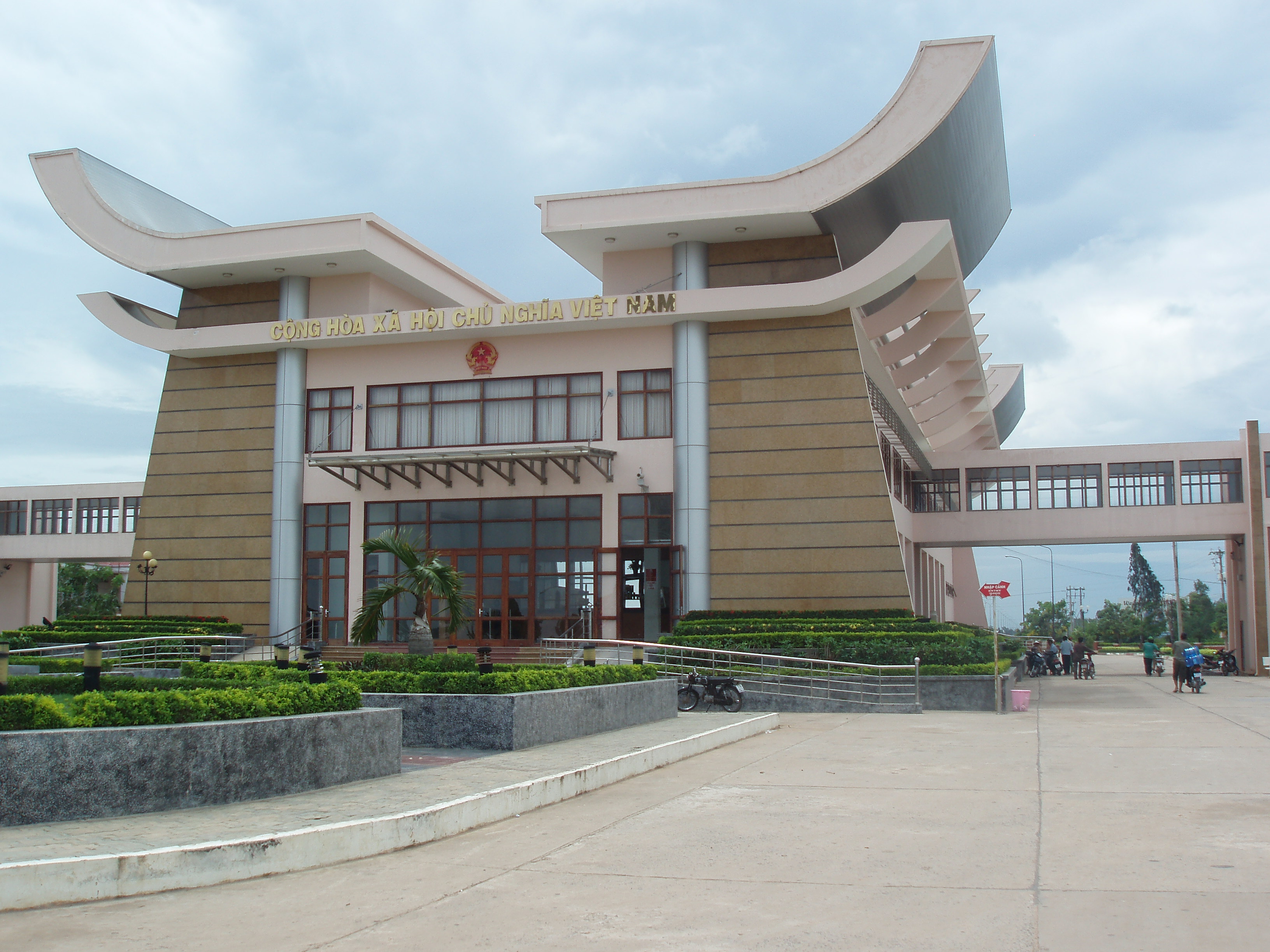 cửa khẩu mộc bài