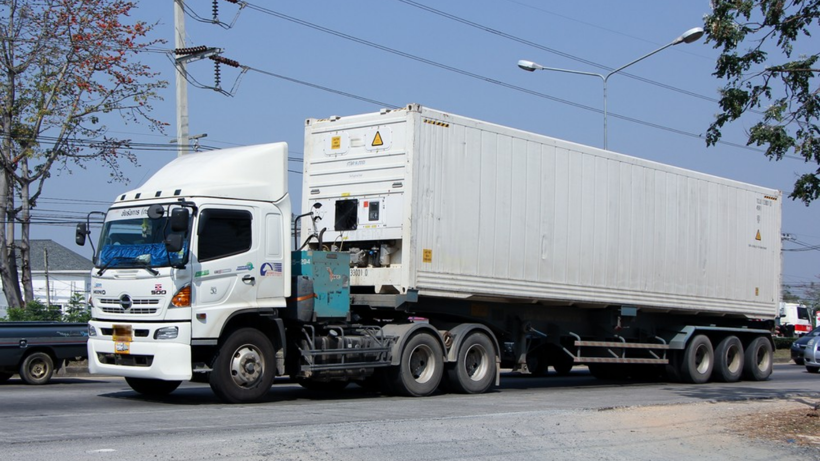 minh vân, vận chuyển container lạnh