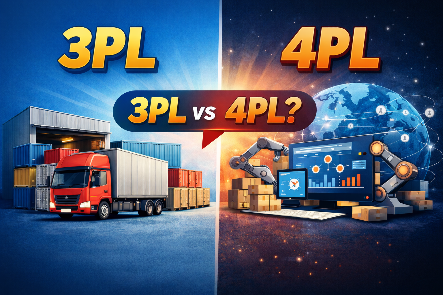 3PL và 4PL khác nhau như thế nào