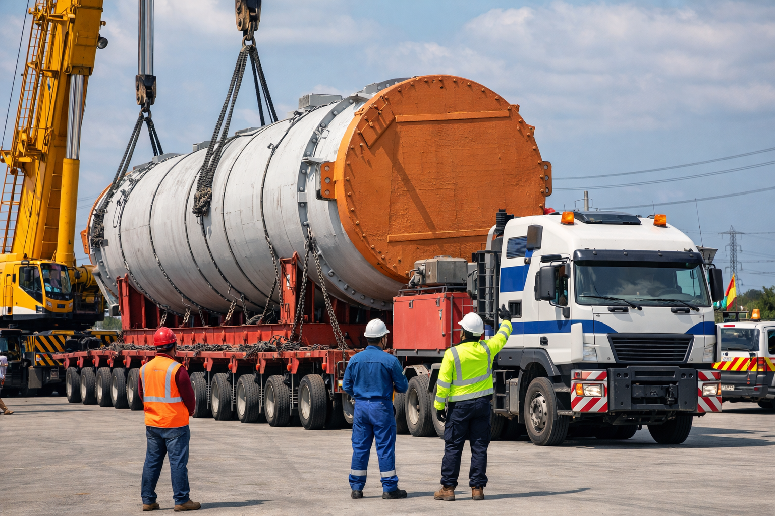 Dịch vụ logistics cho hàng quá khổ quá tải