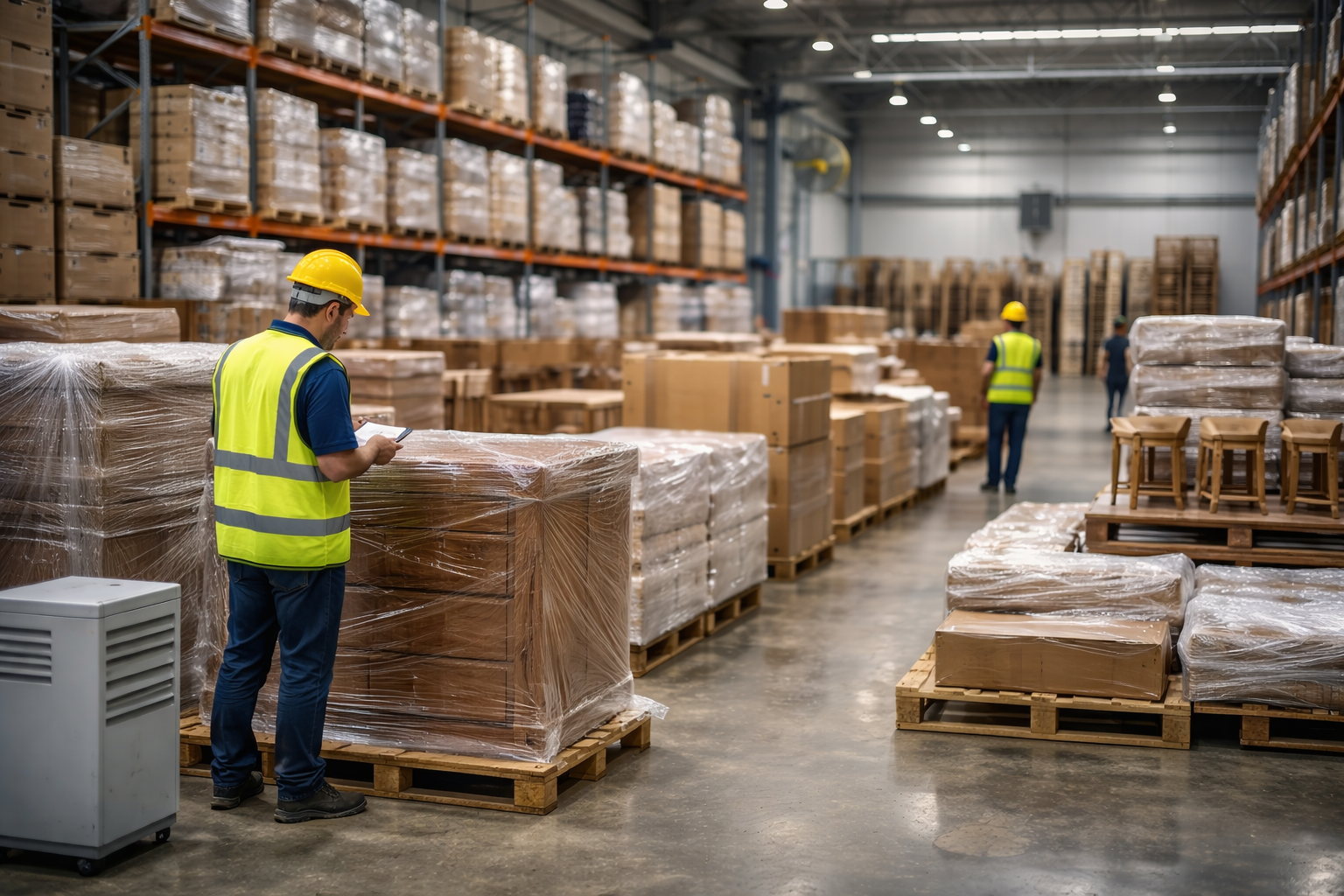 kho-bai-trong logistics-noi-that