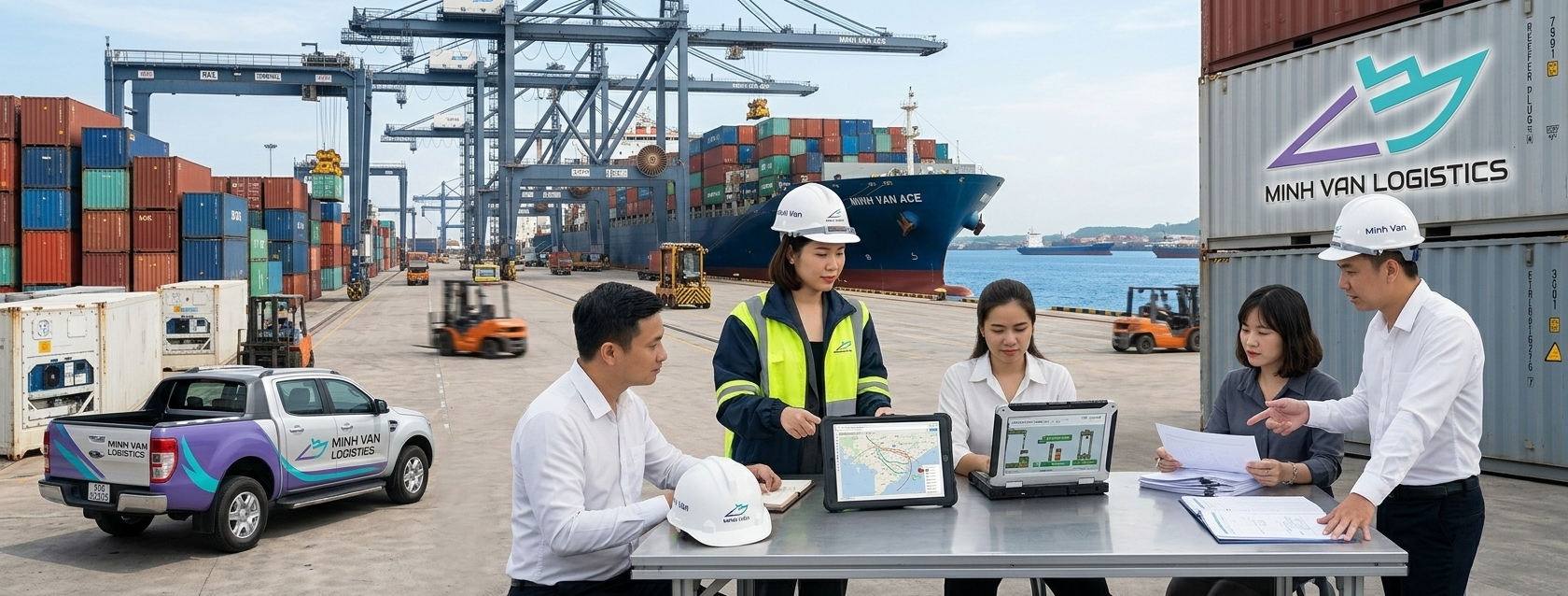 Quy Trình Làm Việc Minh Vân Logistics
