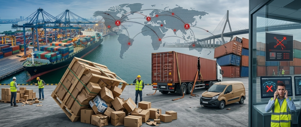 lỗi thường gặp khi làm logistics