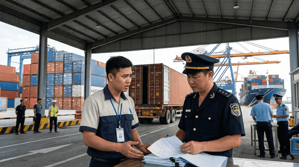 xử lý khi bị giữ hàng