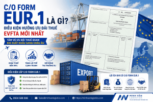C/O form EUR.1 là gì