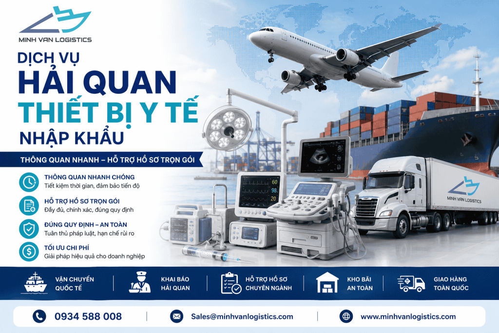 Dịch Vụ Hải Quan Thiết Bị Y Tế Nhập Khẩu