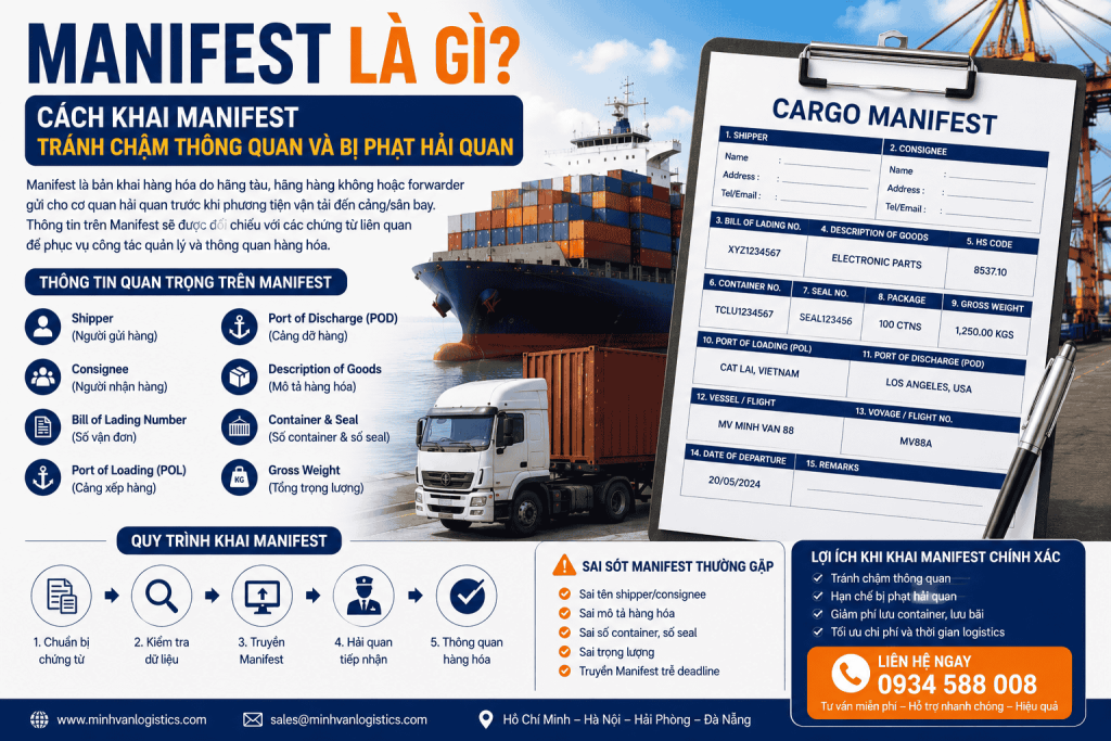 Manifest là gì