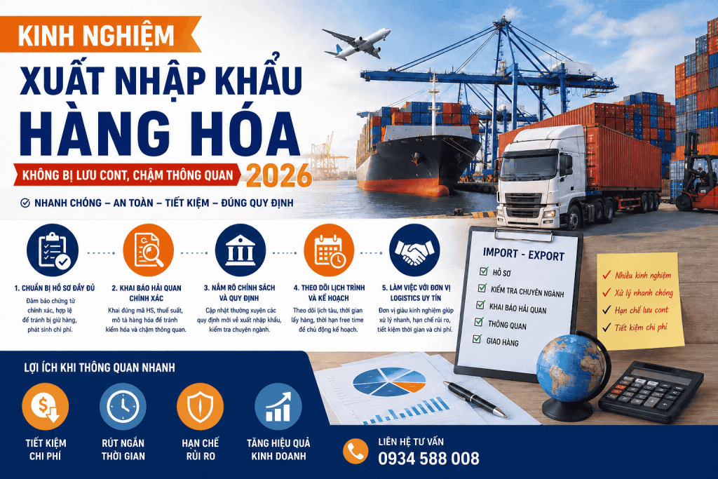 Kinh Nghiệm Xuất Nhập Khẩu Hàng Hóa