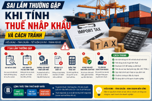 Sai Lầm Thường Gặp Khi Tính Thuế Nhập Khẩu