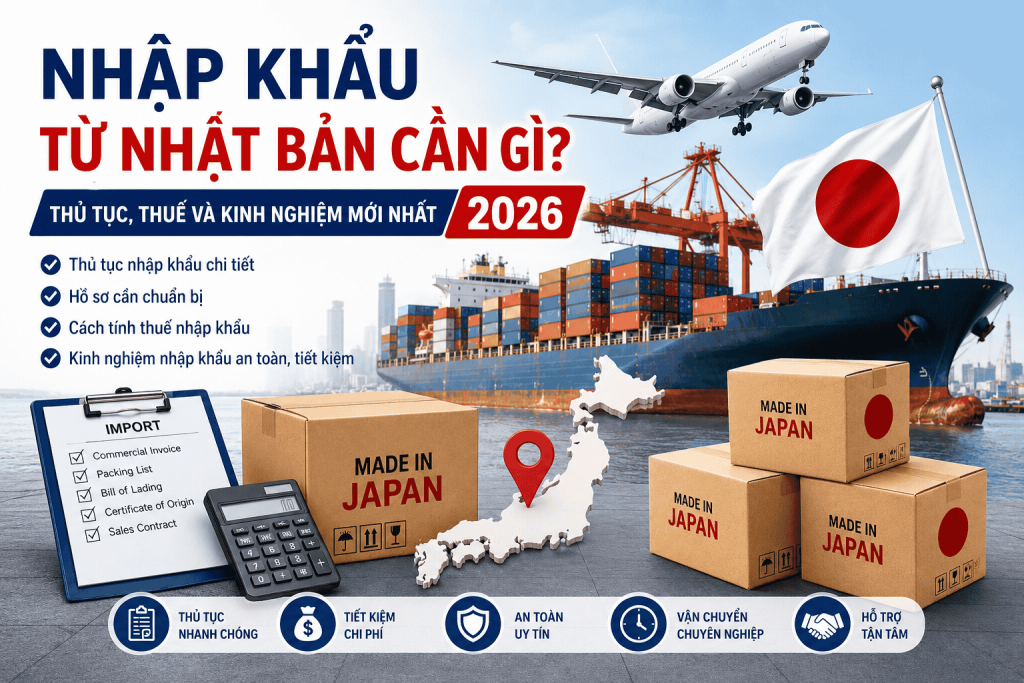 nhập khẩu từ Nhật Bản cần gì