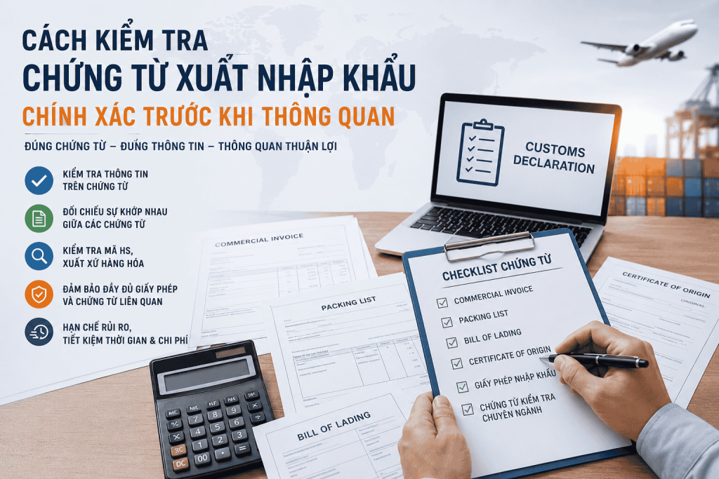 Cách Kiểm Tra Chứng Từ Xuất Nhập Khẩu Chính Xác Trước Khi Thông Quan