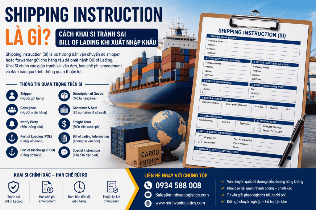 Shipping Instruction là gì