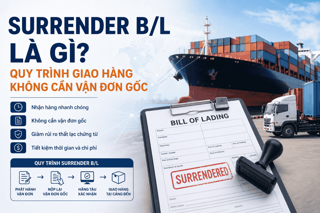 Surrender BL là gì