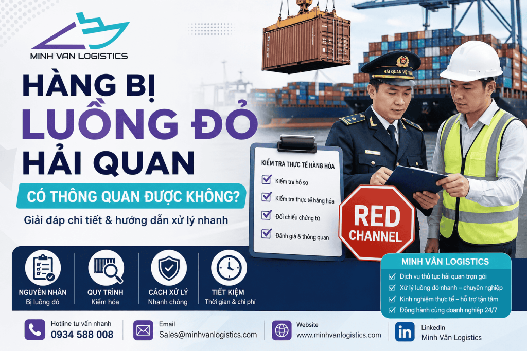 Hàng Bị Luồng Đỏ Hải Quan Có Thông Quan Được Không?