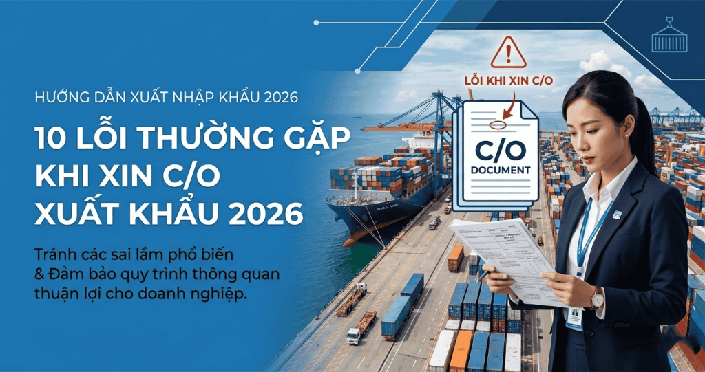 lỗi thường gặp khi xin C/O