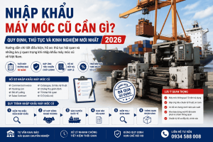 nhập khẩu máy móc cũ