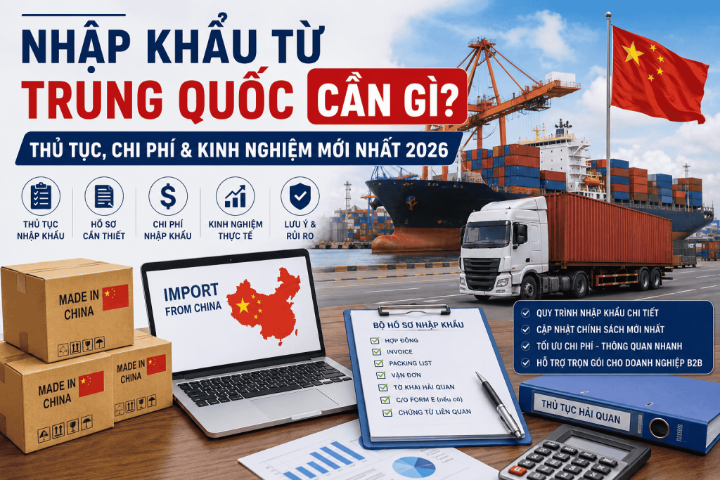 nhập khẩu từ Trung Quốc cần gì