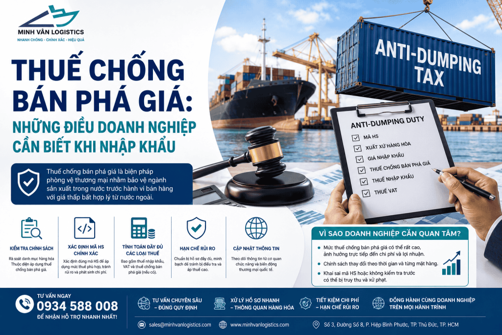 Thuế Chống Bán Phá Giá: Những Điều Doanh Nghiệp Cần Biết Khi Nhập Khẩu