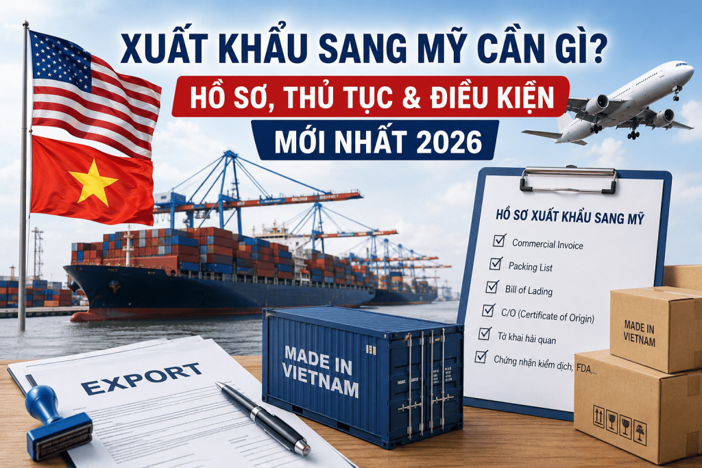 xuất khẩu sang Mỹ cần gì