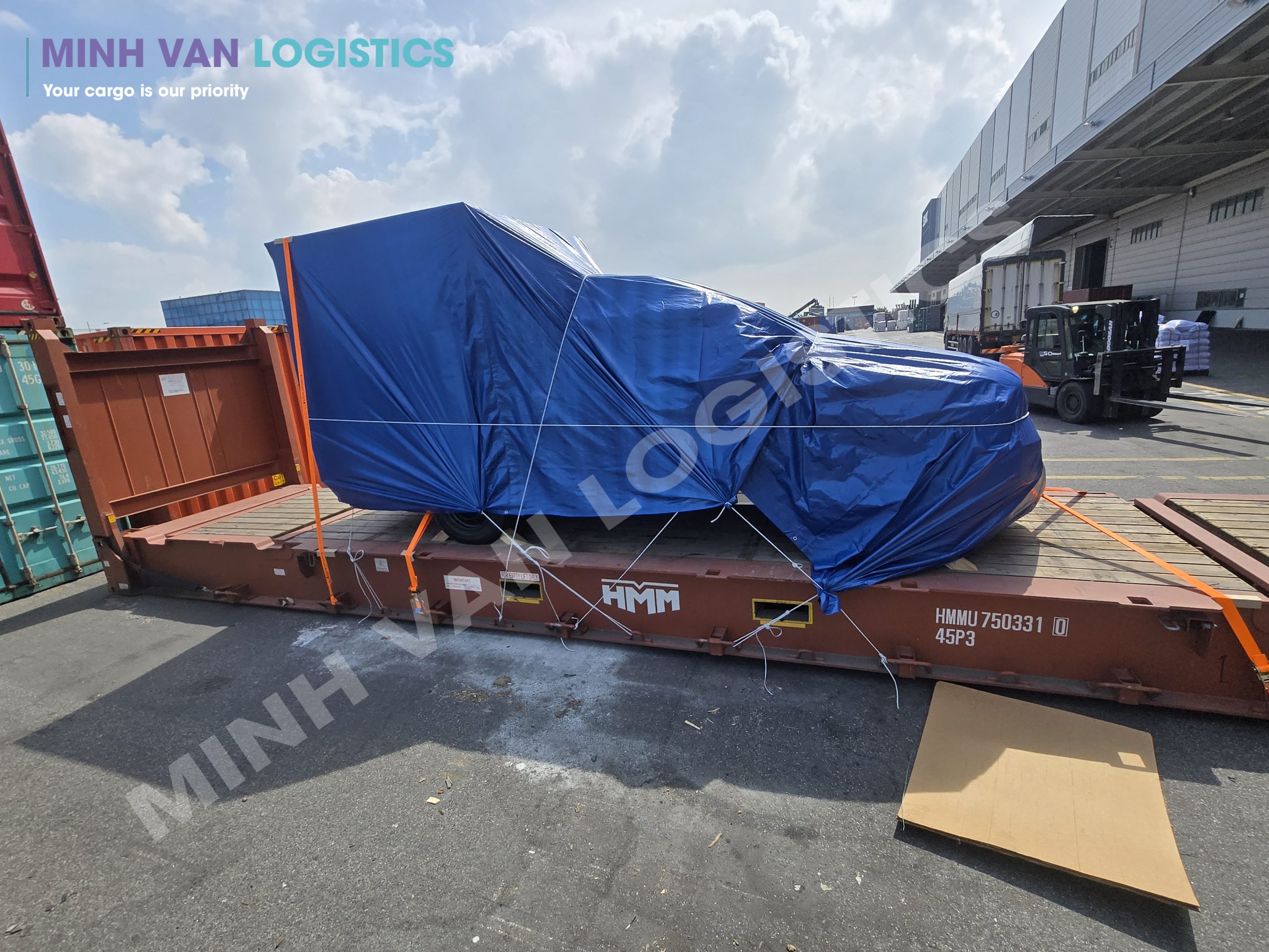 CASE STUDY: Vận chuyển 3 xe tải nguyên chiếc từ Busan (Hàn Quốc) về Hải Phòng