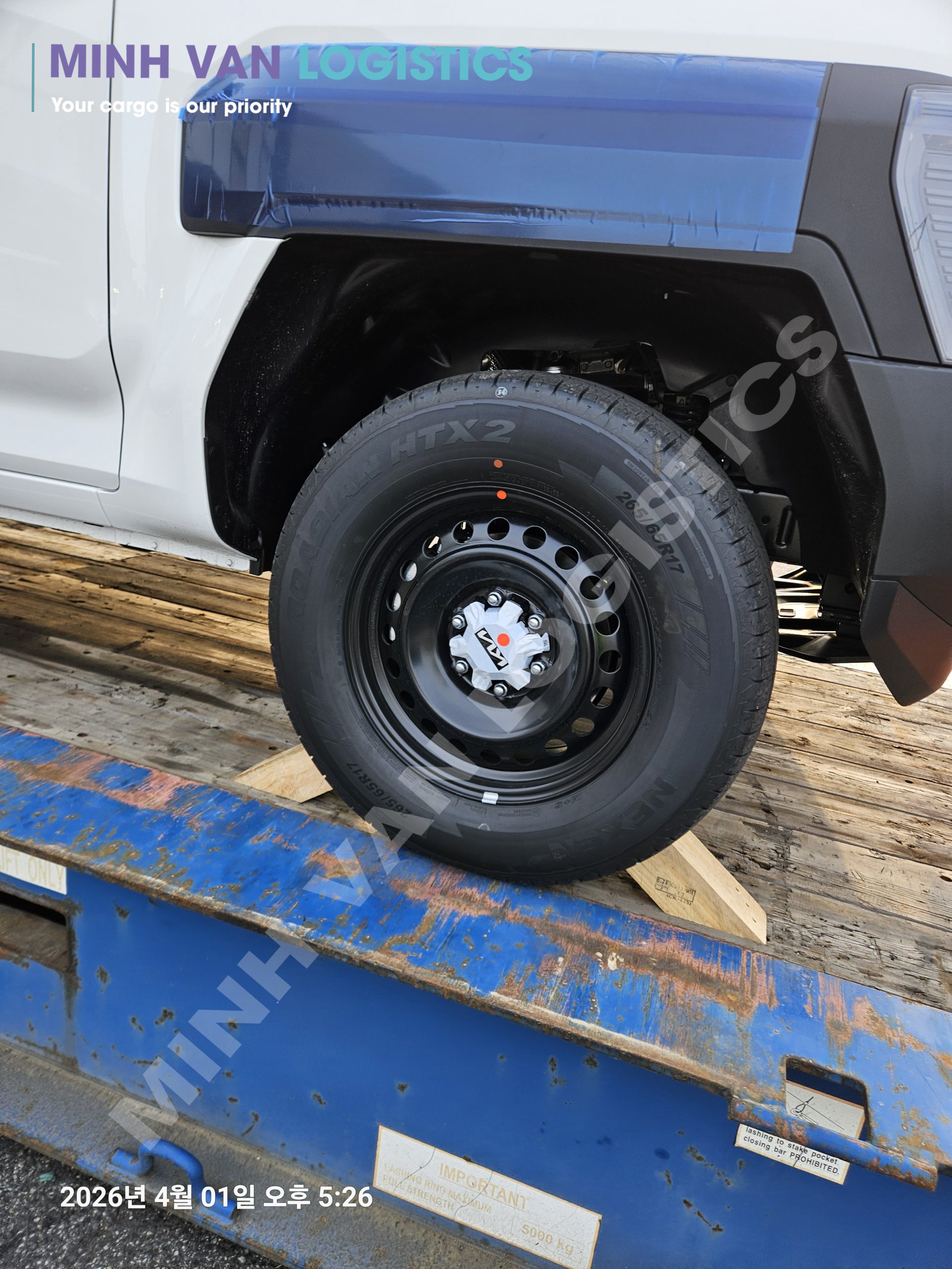 CASE STUDY: Vận chuyển 3 xe tải nguyên chiếc từ Busan (Hàn Quốc) về Hải Phòng 2