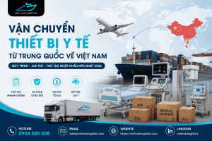Vận Chuyển Thiết Bị Y Tế Từ Trung Quốc Về Việt Nam
