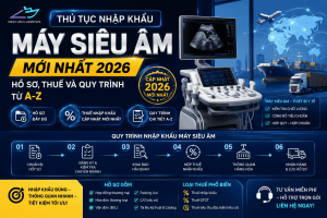 Thủ Tục Nhập Khẩu Máy Siêu Âm Mới Nhất 2026