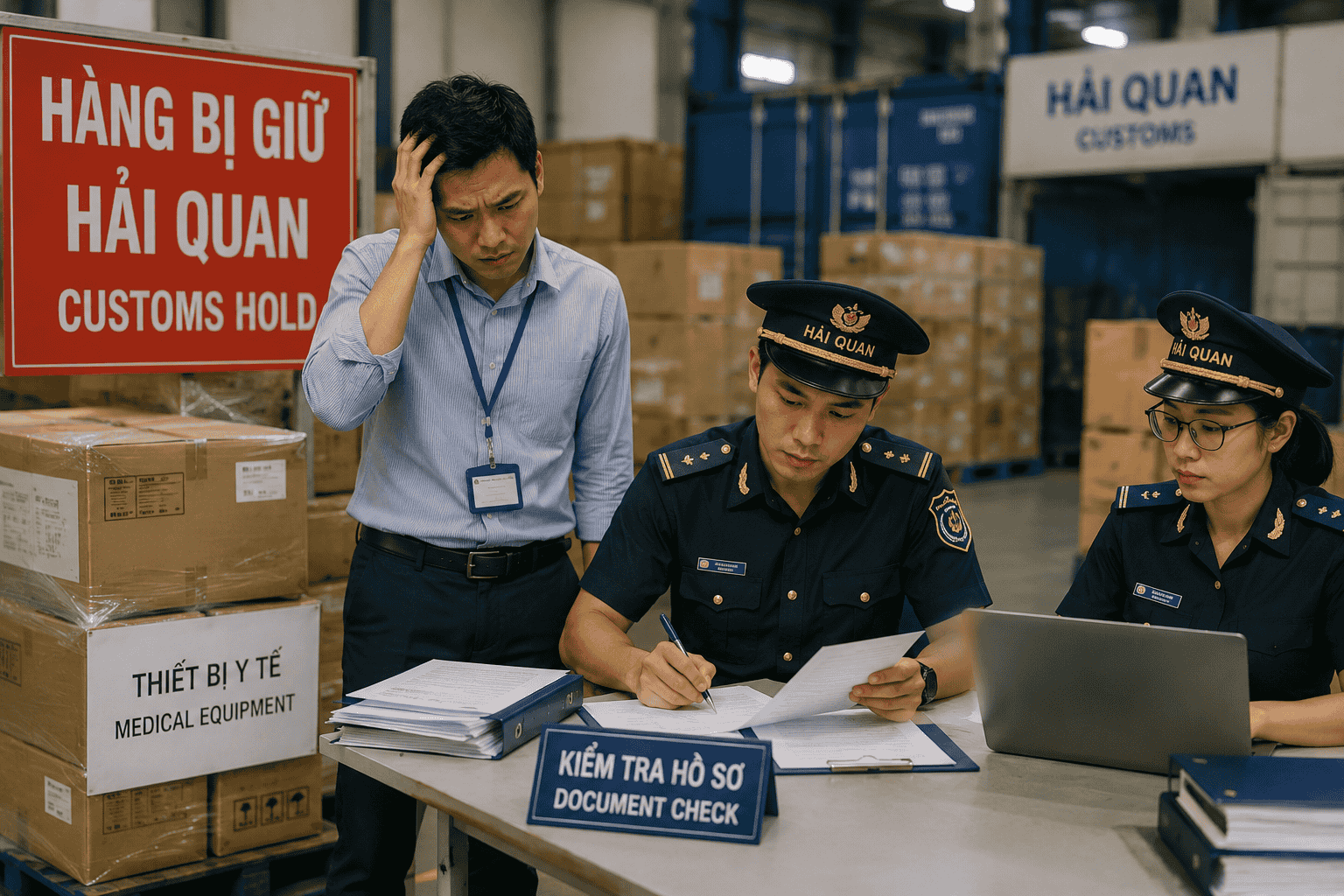 Lỗi Thường Gặp Khi Nhập Khẩu Thiết Bị Y Tế và bị phạt hải quan