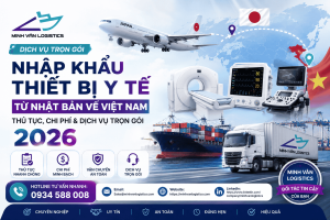Nhập Khẩu Thiết Bị Y Tế Từ Nhật Bản Về Việt Nam