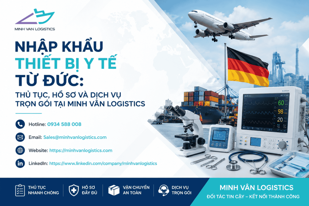Nhập Khẩu Thiết Bị Y Tế Từ Đức