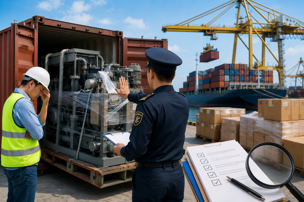 Máy Móc Bị Giữ Hải Quan Phải Làm Sao?