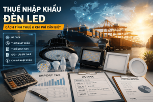 Thuế nhập khẩu đèn LED mới nhất 2026