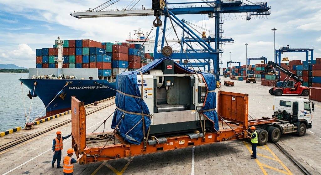 Vận Chuyển Máy CNC Từ Trung Quốc Về Việt Nam