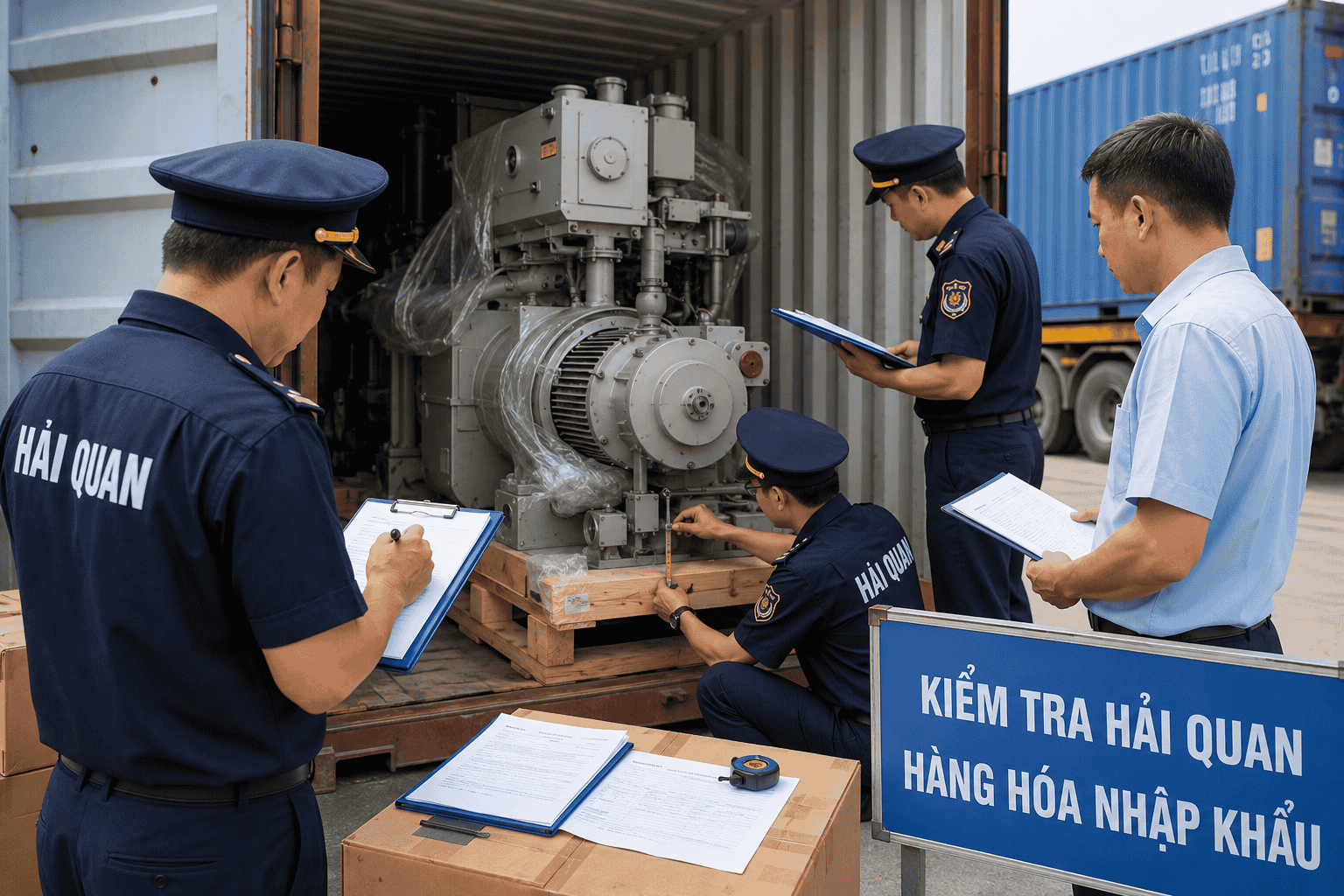 Làm Gì Khi Máy Móc Nhập Khẩu Bị Kiểm Hóa