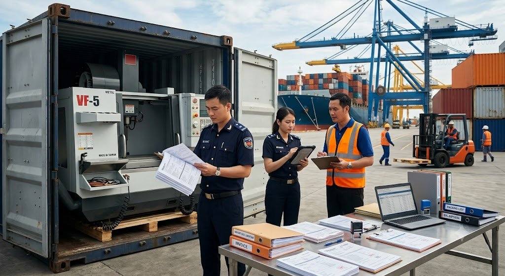 Máy Móc Nhập Khẩu Thiếu CO CQ Có Được Thông Quan Không