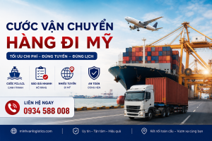 Cước vận chuyển hàng đi Mỹ