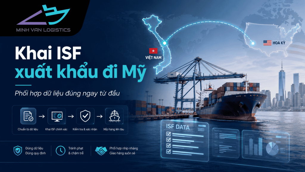 Khai ISF xuất khẩu đi Mỹ