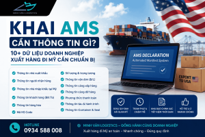 Khai AMS cần thông tin gì?