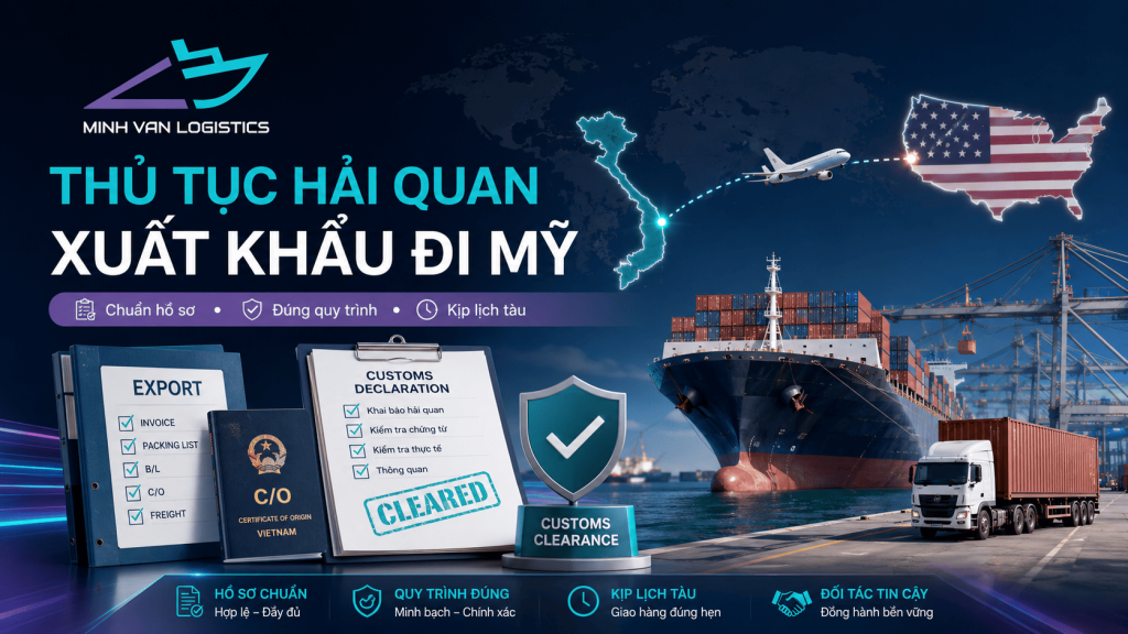 Thủ tục hải quan xuất khẩu đi Mỹ