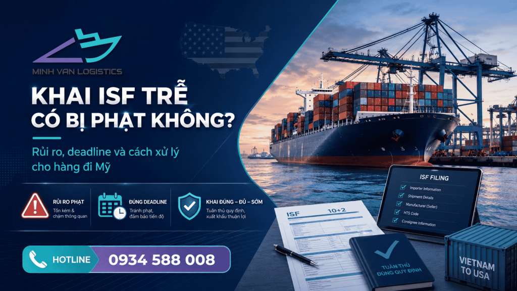 Khai ISF trễ có bị phạt không