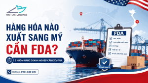 Hàng hóa nào xuất sang Mỹ cần FDA