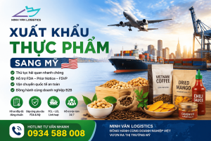 Xuất khẩu thực phẩm sang Mỹ