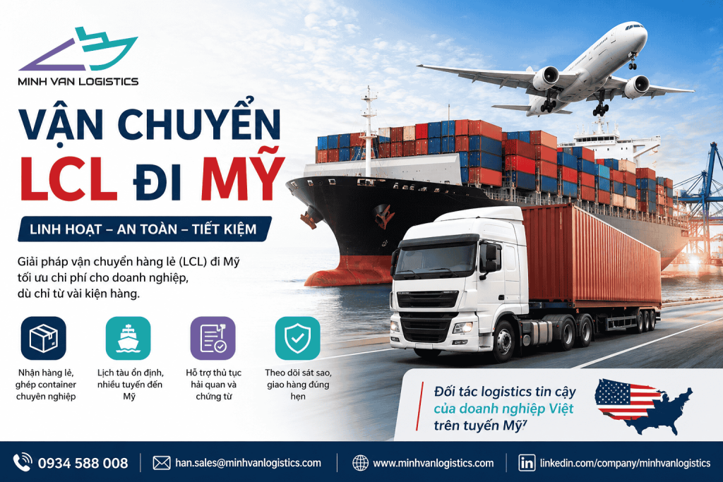 Vận chuyển LCL đi Mỹ 2026