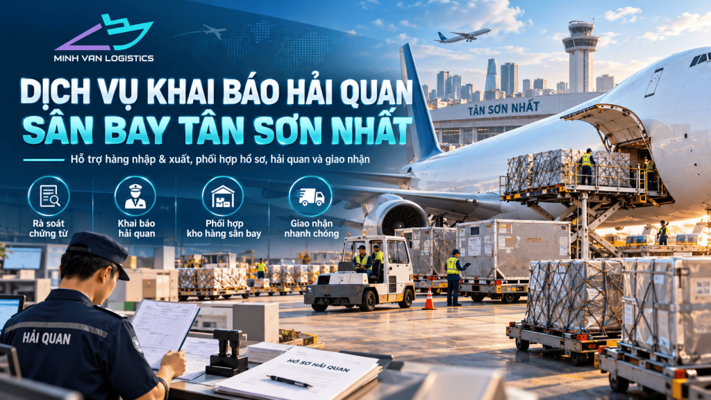 Dịch Vụ Khai Báo Hải Quan Sân Bay Tân Sơn Nhất
