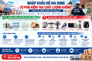 Nhập Khẩu Đồ Gia Dụng Có Phải Kiểm Tra Chất Lượng Không?
