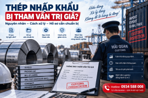 Thép Nhập Khẩu Bị Tham Vấn Trị Giá