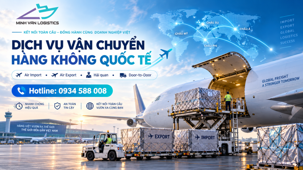 Dịch Vụ Vận Chuyển Hàng Không Quốc Tế