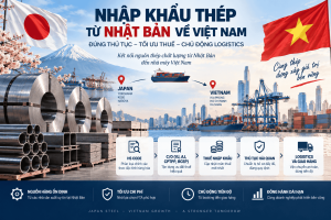Nhập khẩu thép từ Nhật Bản về Việt Nam
