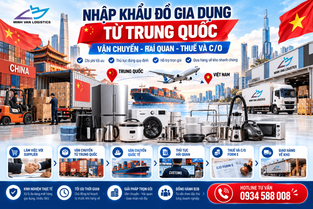 Nhập Khẩu Đồ Gia Dụng Từ Trung Quốc 2026