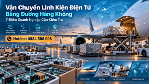 Vận Chuyển Linh Kiện Điện Tử Bằng Đường Hàng Không